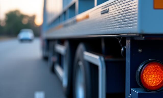 Specialized Step-Deck Trailer for high-clearance loads